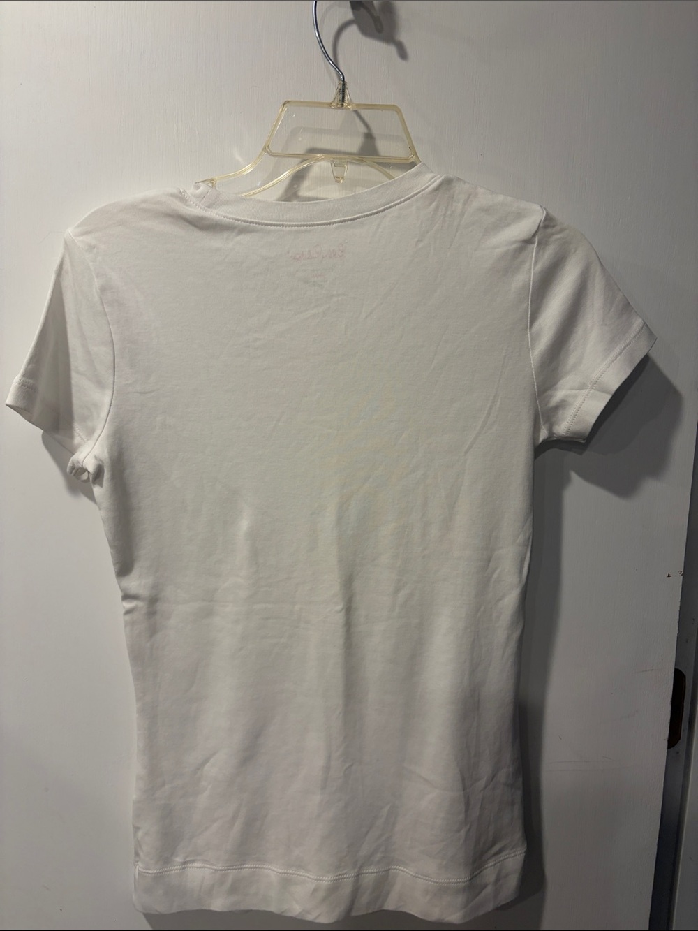 Lilly Pulitzer White Short Sleeve Crew Neck Tee small - Picture 4 of 4